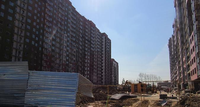 ЖК Новогиреевский - фасадные работы, вид с улицы Строителей, фото 4 Квартирный контроль
