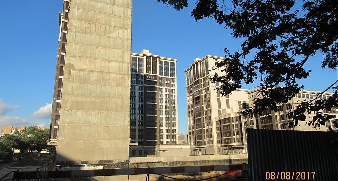 Строительство 3-й очереди ЖК Наследие, вид с 1-й улицы Бухвостова Квартирный контроль