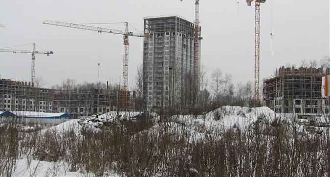 ЖК Одинцово 1 - вид на корпус 15 со стороны Минского шоссе Квартирный контроль