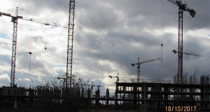 ЖК Томилино 2018, корпус 11 - монолитные работы, вид со стороны Новорязанского шоссе, фото 2 Квартирный контроль