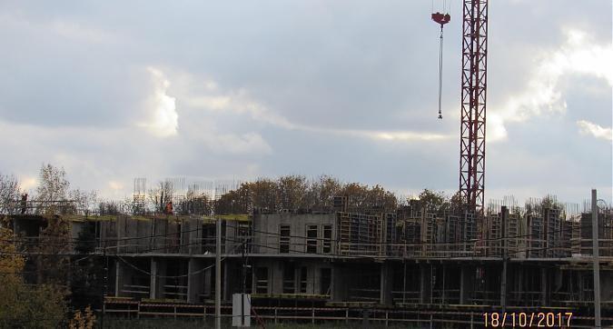 ЖК Томилино 2018, корпус 11 - монолитные работы, вид со стороны Новорязанского шоссе, фото 3 Квартирный контроль