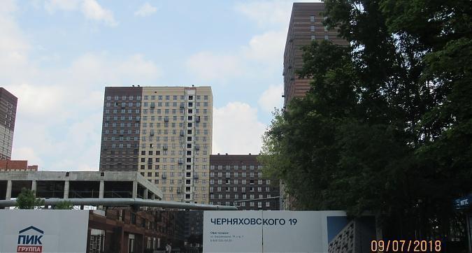 ЖК Черняховского 19 - вид с улицы Черняховского, фото 1 Квартирный контроль