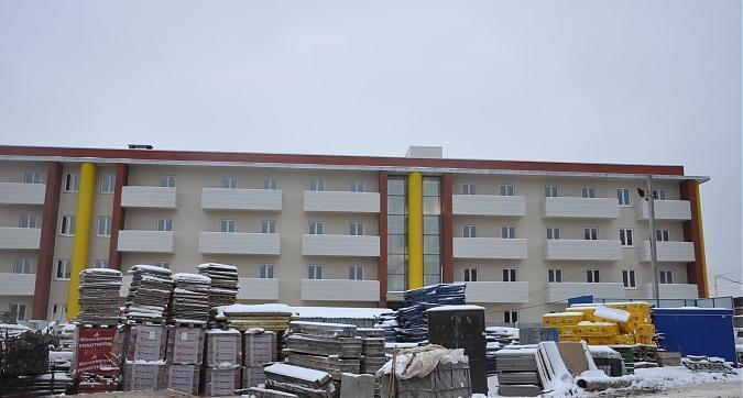ЖК Ленинские горки, 1-й корпус, вид со строительной площадки, фото 4 Квартирный контроль