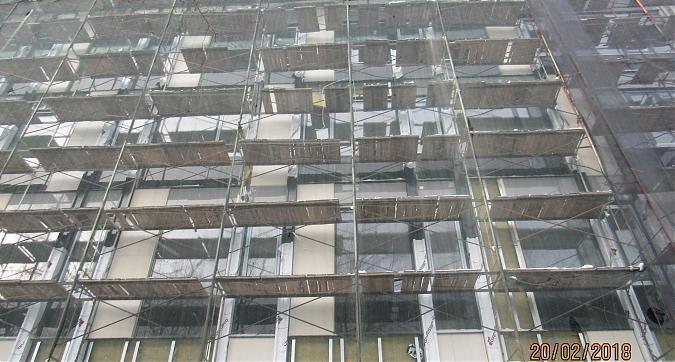 ЖК Вивальди (Комплекс апартаментов VIVALDI), фасадные работы - вид с Новочеремушкинской улицы, фото 4 Квартирный контроль