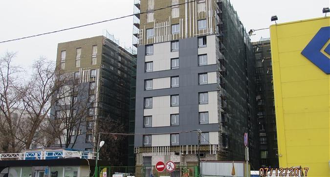 ЖК Отражение, фасадные работы - вид на комплекс с 12-го проезда Марьиной Рощи, фото 1 Квартирный контроль