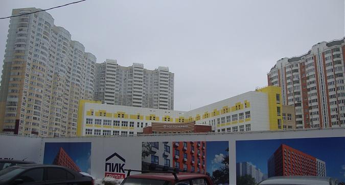 ЖК Солнцево парк, строительная площадка, вид с ул. Летчика Новожилова, фото -1 Квартирный контроль