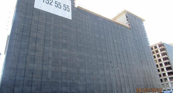ЖК Искра Парк - монолитные работы и отделочные работы, вид с улицы Маршала Шапошникова, фото 2 Квартирный контроль