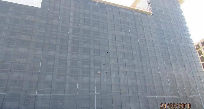 ЖК Искра Парк - монолитные работы и отделочные работы, вид с улицы Маршала Шапошникова, фото 3 Квартирный контроль