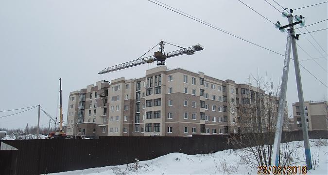 ЖК Новое Бисерово 2 (ЭкоПарк Бисерово), 6-й корпус - вид с Озерной улицы, фото 1 Квартирный контроль