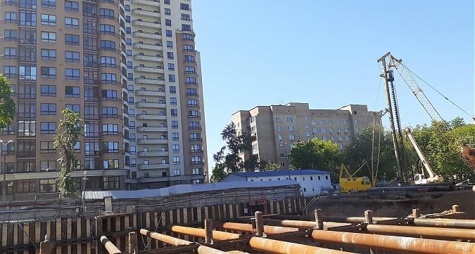 ЖК Дом на Тишинке, строительная площадка, вид со Среднего Тишинского пер., фото - 1 Квартирный контроль