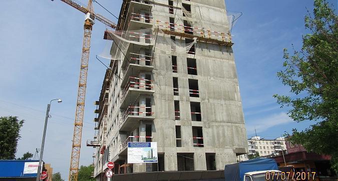 ЖК Дом 128 - вид на строительство комплекса с Профсоюзной улицы Квартирный контроль