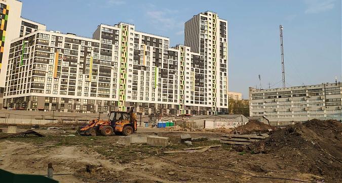 ЖК Мытищи-Холл, вид с ул. Воровского на строительную площадку, фото 4 Квартирный контроль