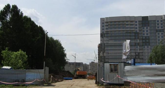 ЖК Лидер Парк - вид на строительную площадку со стороны 1-го Рупасовского переулка Квартирный контроль
