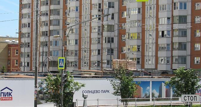 ЖК Солнцево парк, строительная площадка, вид с ул. лётчика Новожилова, фото - 1 Квартирный контроль