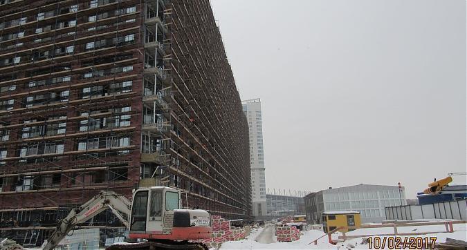 Комплекс апартаментов Лайнер - вид на комплекс с Ходынского бульвара Квартирный контроль