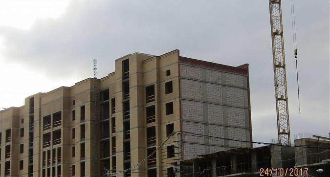 ЖК Опалиха Парк - вид на строящийся корпус 1 с северной стороны Квартирный контроль