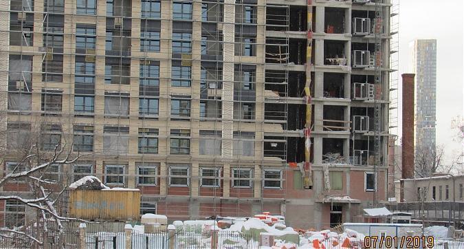 ЖК CITY PARK (Сити парк), фасадные работы, корпус 4, вид с Мантулинской улицы, фото - 1   Квартирный контроль
