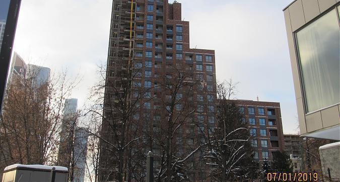 ЖК CITY PARK (Сити парк), фасадные работы, корпус 5, вид с Мантулинской улицы, фото -6 Квартирный контроль