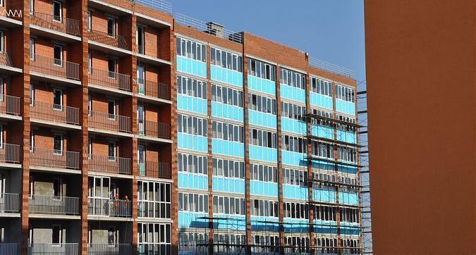 ЖК Томилино, 4-й корпус, ведутся фасадные работы, вид со строительной площадки, фото 2 Квартирный контроль