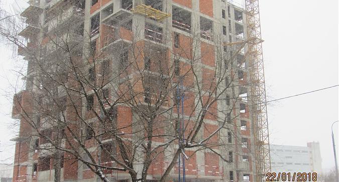 ЖК Дом на Сходненской, монолитные и отделочные работы - вид с улицы Фабрициуса, фото 2 Квартирный контроль