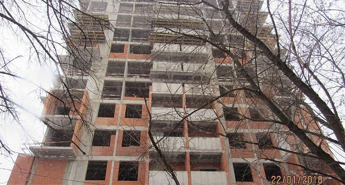 ЖК Дом на Сходненской, монолитные и отделочные работы - вид с улицы Фабрициуса, фото 4 Квартирный контроль