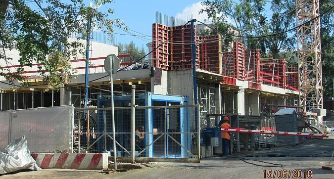 ЖК Оливковый дом, монолитные работы - вид с улицы Верхняя, фото 1 Квартирный контроль