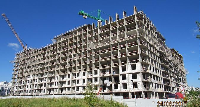 ЖК Влюблино, монолитные работы - вид на строительство комплекса с улицы Перерва, фото 7 Квартирный контроль
