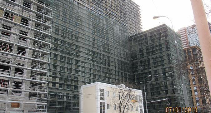 ЖК Царская площадь, вид с 1-го Боткинского проезда, фасадные работы, фото - 2 Квартирный контроль