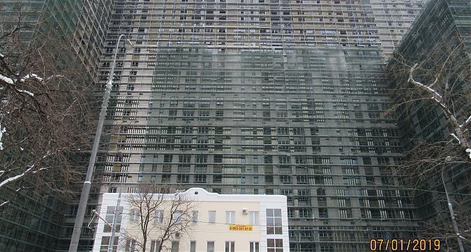 ЖК Царская площадь, вид с 1-го Боткинского проезда, фасадные работы, фото - 3 Квартирный контроль