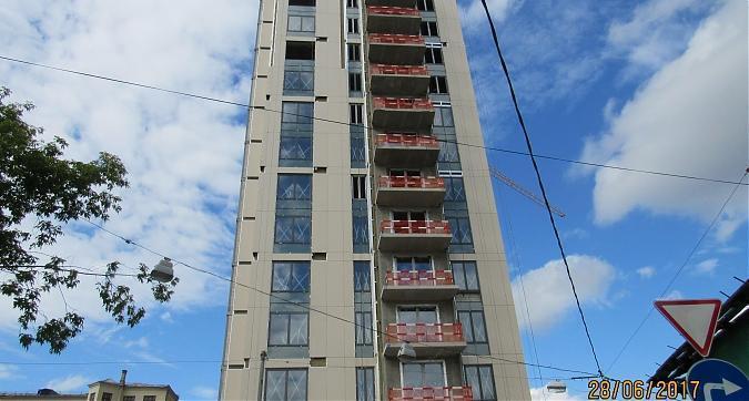 ЖК Басманный 5 - вид на комплекс с Рязанского переулка Квартирный контроль