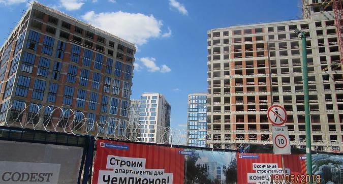 МФК ВТБ Арена Парк- вид с улицы Новая Башиловка, фото 3 Квартирный контроль