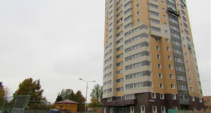 ЖК Москвич - вид на придомовую территорию около корпуса 4 Квартирный контроль