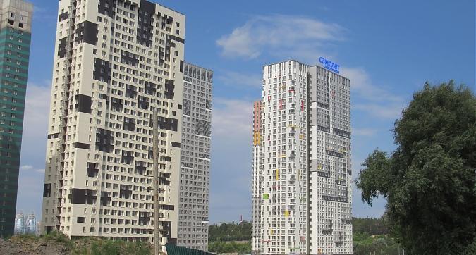 ЖК Спутник, Строгино (Комплекс апартаментов Спутник), корпуса 4, 3, вид с Мякининского шоссе, фото - 7 Квартирный контроль