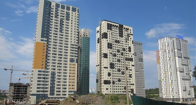 ЖК Спутник, Строгино (Комплекс апартаментов Спутник), общий вид на комплекс с Мякининского шоссе, фото - 8 Квартирный контроль