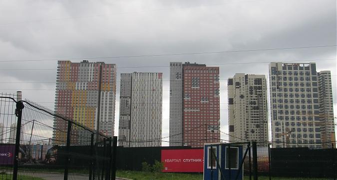 ЖК Спутник, Строгино (Комплекс апартаментов Спутник), общий вид на комплекс с Мякининского шоссе, фото - 7 Квартирный контроль