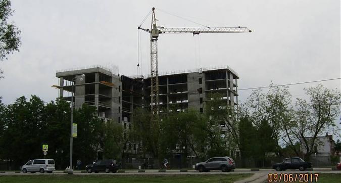 ЖК Олимп - вид на строящийся корпус со стороны улицы Михеенко Квартирный контроль