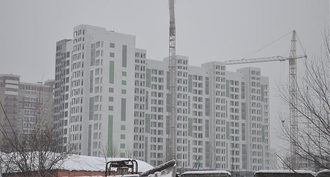 ЖК Мортонград Бутово, 29-й корпус, вид с Нового шоссе Квартирный контроль