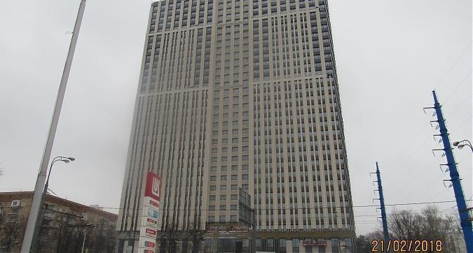 ЖК The MID, фасадные работы - вид с Ленинского проспекта, фото 6 Квартирный контроль
