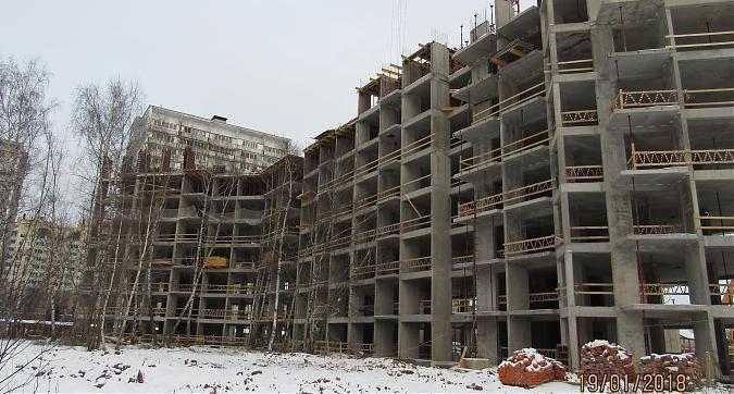 ЖК Новая Развилка,12 корпус, монолитные работы - вид со строительной площадке, фото 1 Квартирный контроль