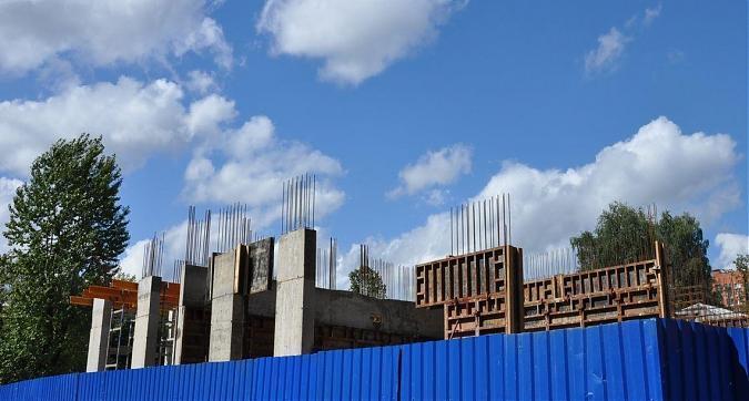 ЖК Преображенский квартал, 2-й корпус, монтаж 1-го этажа, вид с улицы Разина, фото 5 Квартирный контроль