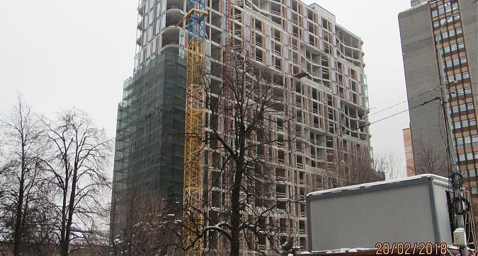 ЖК Ленинский, 38, фасадные работы - вид с Ленинского проспекта, фото 6 Квартирный контроль