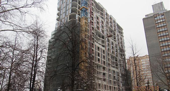 ЖК Ленинский, 38, фасадные работы - вид с Ленинского проспекта, фото 7 Квартирный контроль