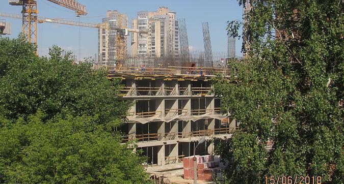 ЖК CITY PARK (Сити парк), монолитные работы - вид с 1-го Красногвардейского проезда, фото 3 Квартирный контроль