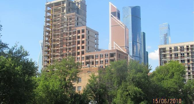 ЖК CITY PARK (Сити парк), корпус 5 - монолитные работы, вид с Мантулинской улицы Квартирный контроль