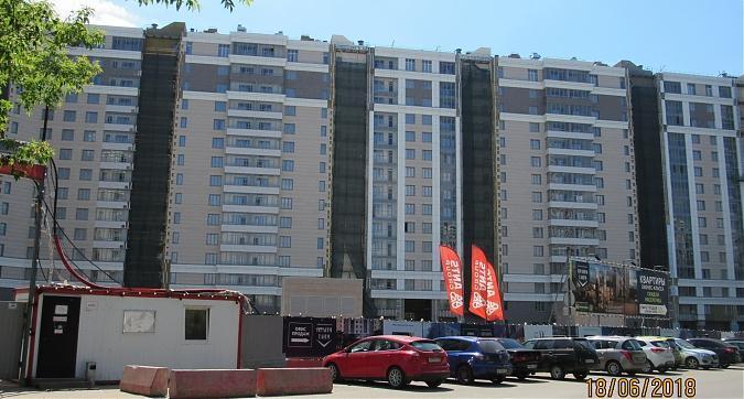ЖК Прайм тайм - фасадные работы, вид с улицы Викторенко, фото 1 Квартирный контроль