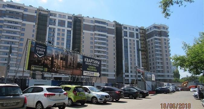 ЖК Прайм тайм - фасадные работы, вид с улицы Викторенко, фото 3 Квартирный контроль