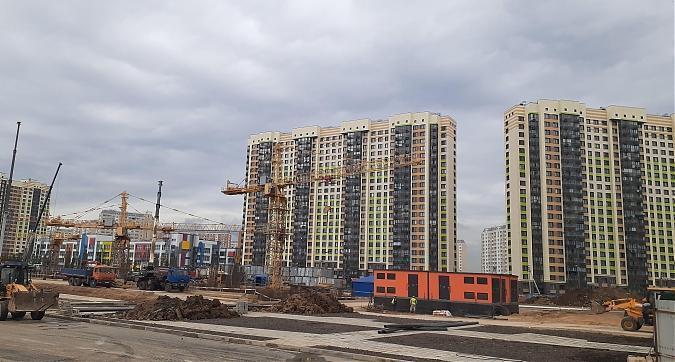 ЖК Городские истории, строительная площадка 2-го корпуса, вид с Боровского шоссе, фото - 3 Квартирный контроль