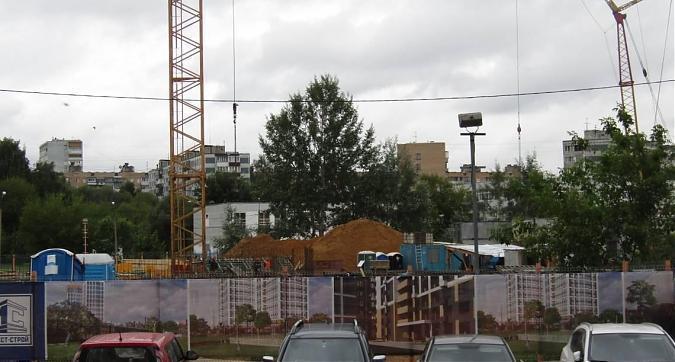 ЖК Отрадный - вид на строительную площадку с западной стороны Квартирный контроль