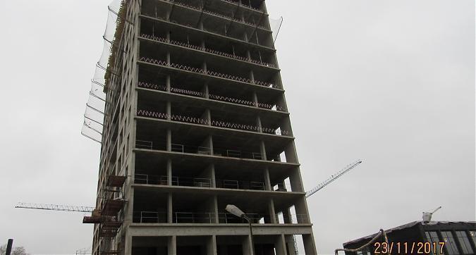 ЖК Резиденции архитекторов, 12-й корпус - монолитные работы, вид с Рубцовской набережной, фото 2 Квартирный контроль