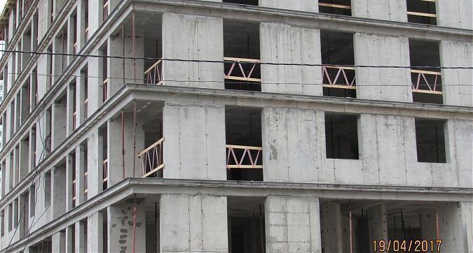 ЖК Смольная, 44 (Комплекс апартаментов Смольная, 44) - вид со Смольной улицы на строительство 2-го корпуса Квартирный контроль